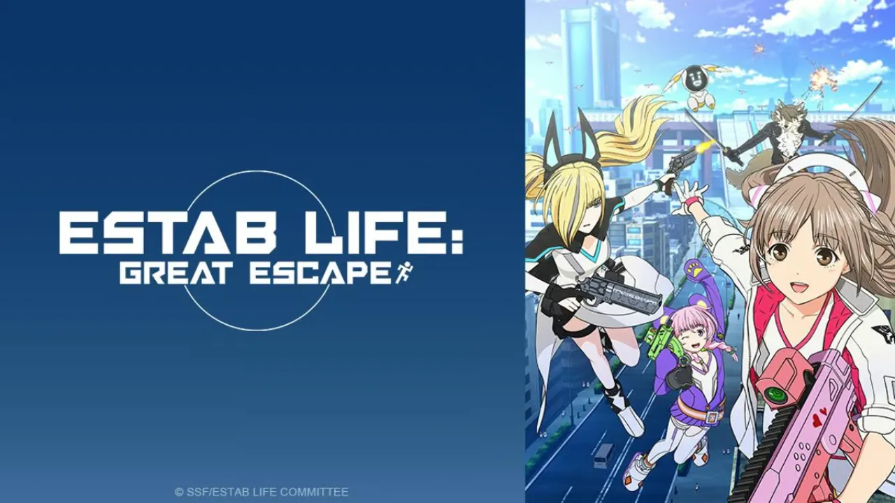 انمي Estab-Life: Great Escape الحلقة 6 السادسة مترجم HD