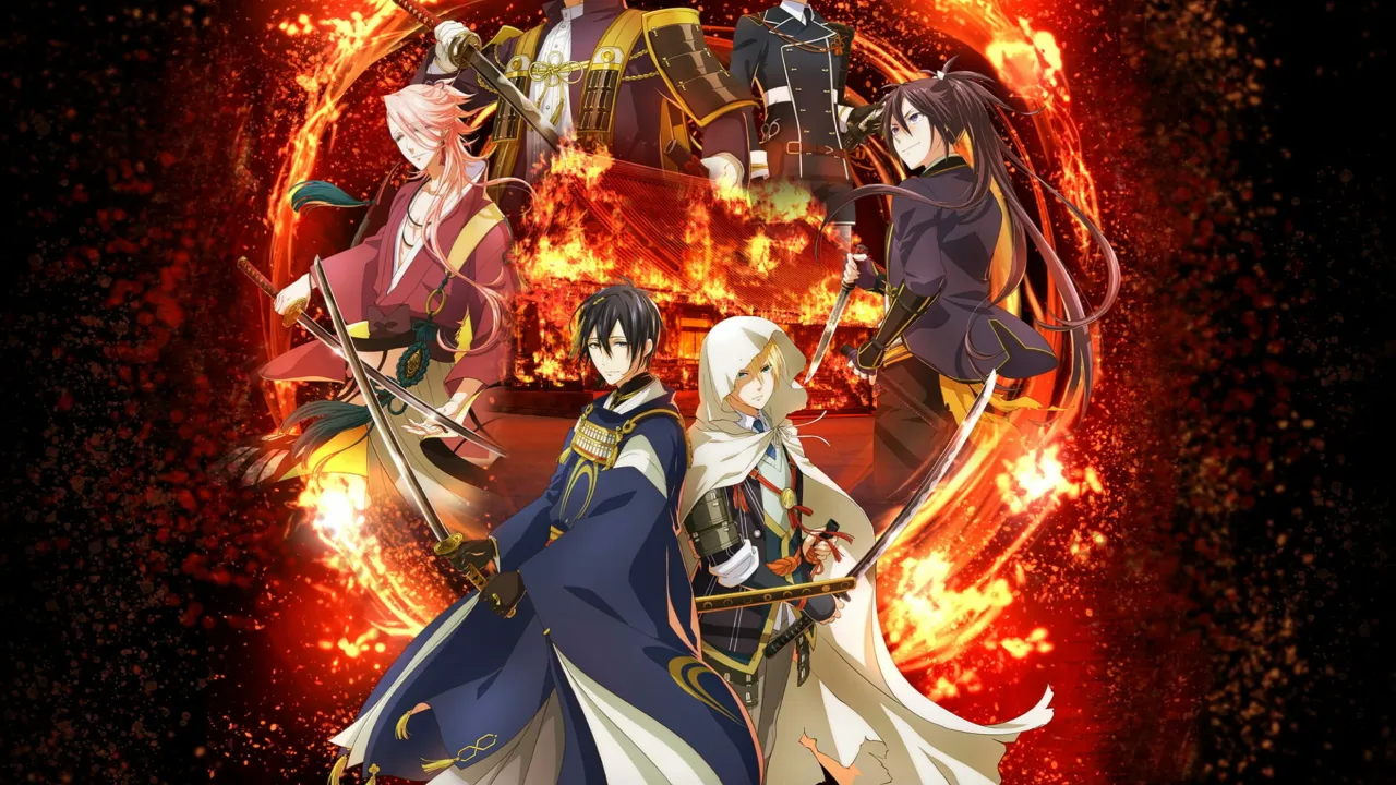انمي Touken Ranbu Kai: Kyoden Moyuru Honnouji الحلقة 4 الرابعة مترجمة HD